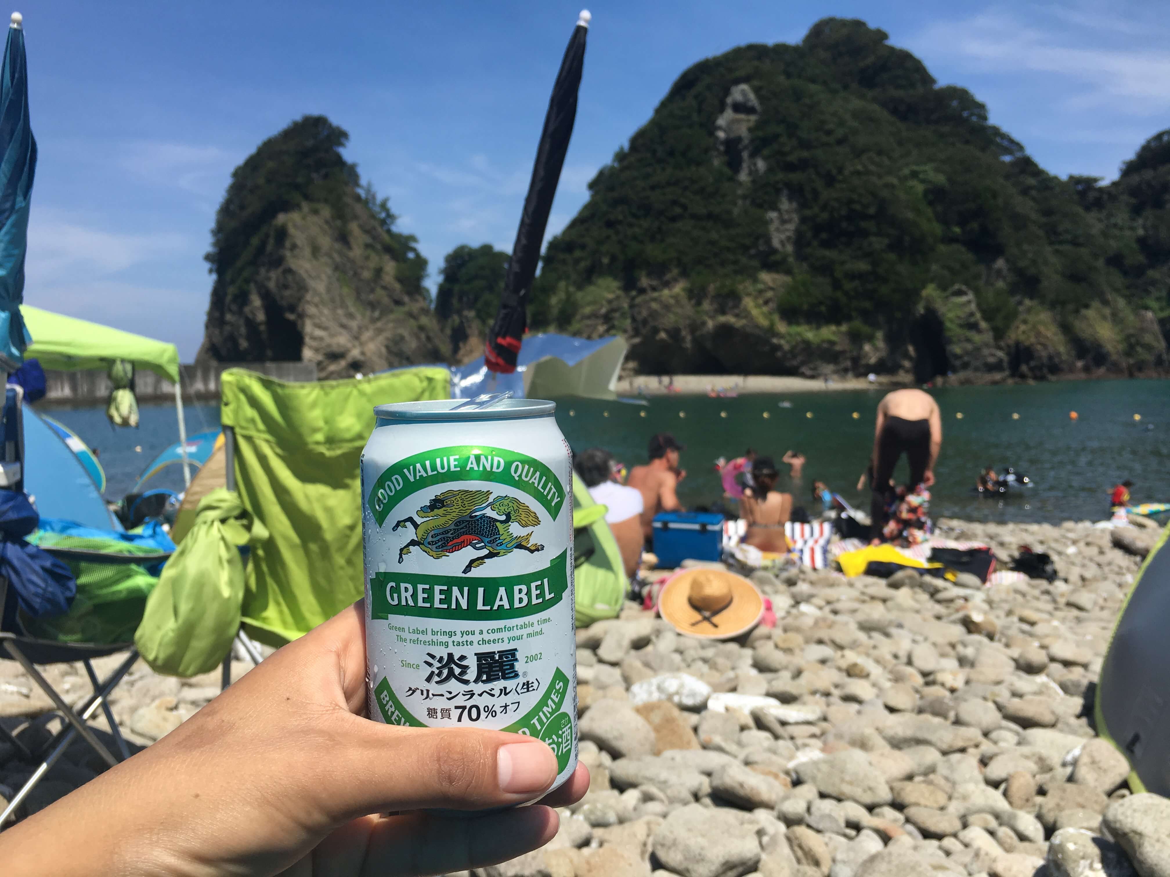 7月の3連休は 西伊豆でキャンプ 海遊び 前編 キャンピングカーライフ